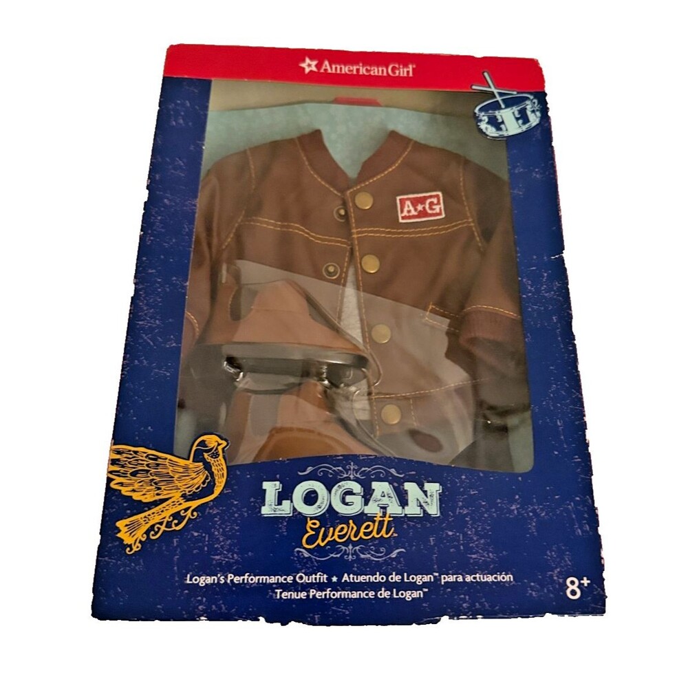 American Girl Logan Everett Performance Outfit ~ Jacket Boots Jeans Shirt NEW